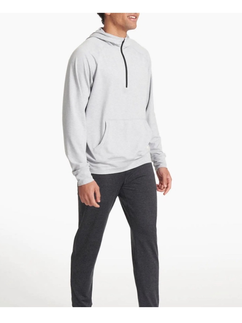 Vuori Ponto Performance Half Zip Pullover Hoodie New no tags